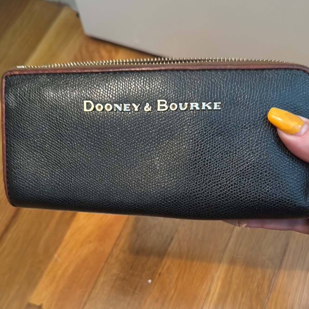 Dooney & Bourke Black Leather Wallet